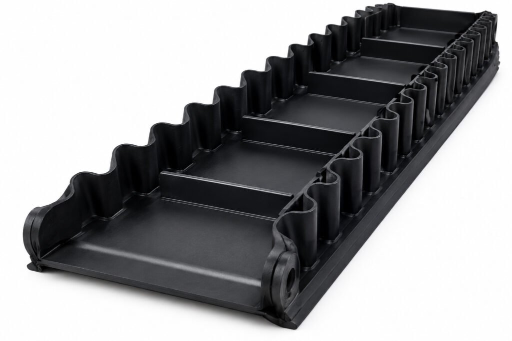 Sidewall conveyor belt