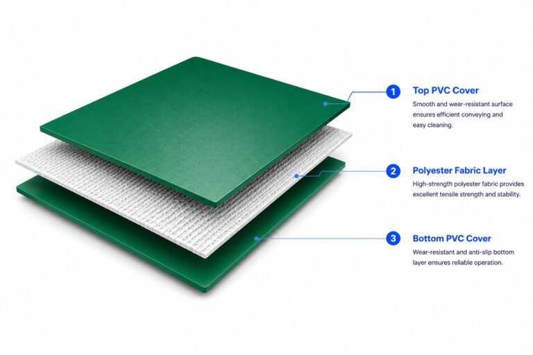 PVC conveyor belt